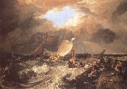 J.M.W. Turner Calais Pier,with French Poissards preparing for sea Germany oil painting artist